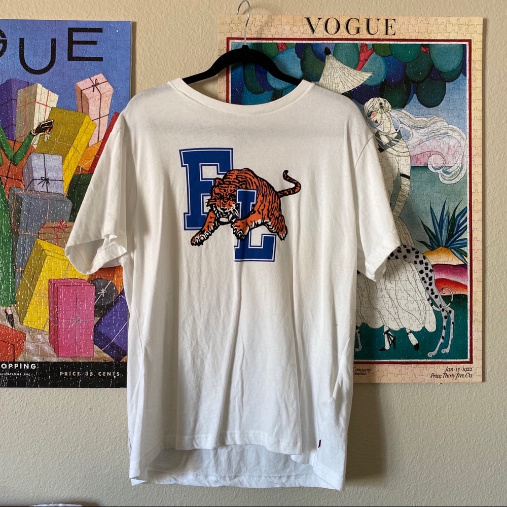 Levi’s fresh leaves Justin Timberlake tiger tee